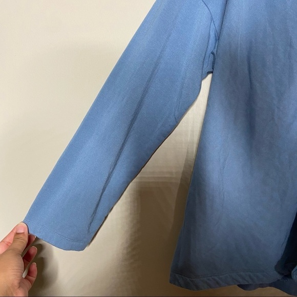 Lou And Grey Twisted Knot Back Sweater Blue L - Picture 6 of 6